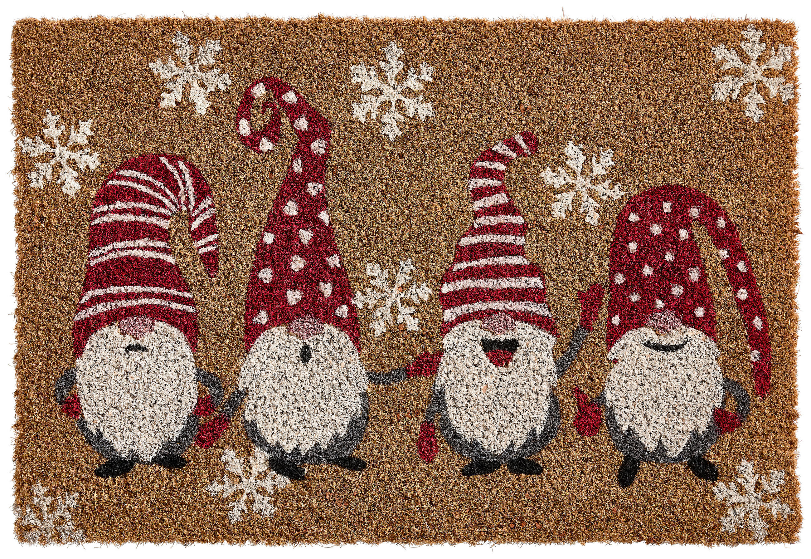FUßMATTE 40/60 cm COCO CHRISTMAS  - Multicolor, KONVENTIONELL, Naturmaterialien/Kunststoff (40/60cm) - X-Mas