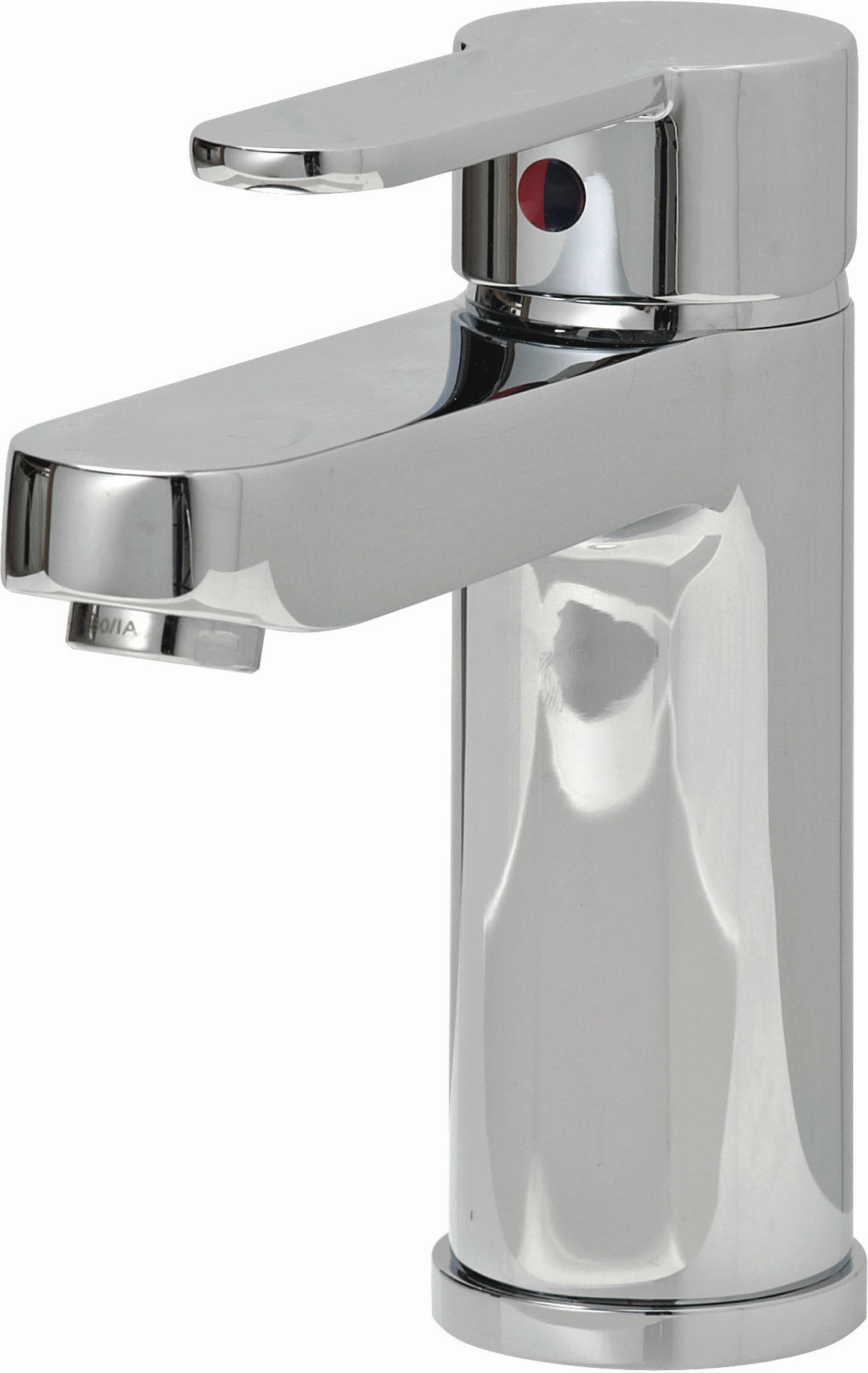 WASCHTISCHARMATUR 5/15,4/16,8 cm  - Chromfarben, Basics, Metall (5/15,4/16,8cm) - Sadena