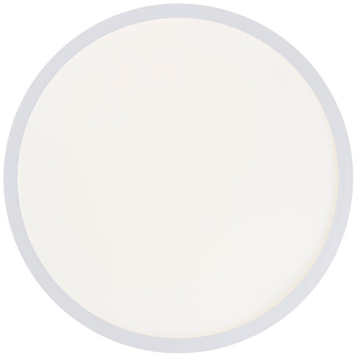 STROPNA LED-SVETILKA  Milton 24 W 3400 lm 4000 K 220-240 V  - bela, Basics, umetna masa (42/2,6cm)