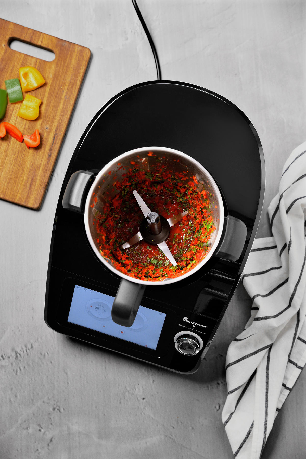 MULTICOOKER BY CARLO CRACCO  - Silberfarben/Schwarz, Trend, Metall (33.8/57/47.7cm)