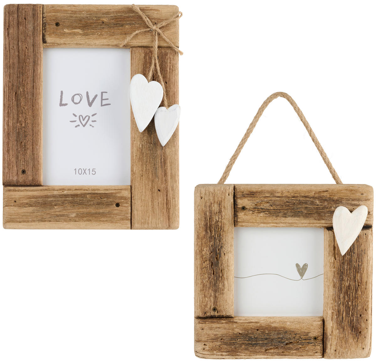 BILDERRAHMEN 18/18/2 cm  - Braun, Basics, Holz (18/18/2cm)