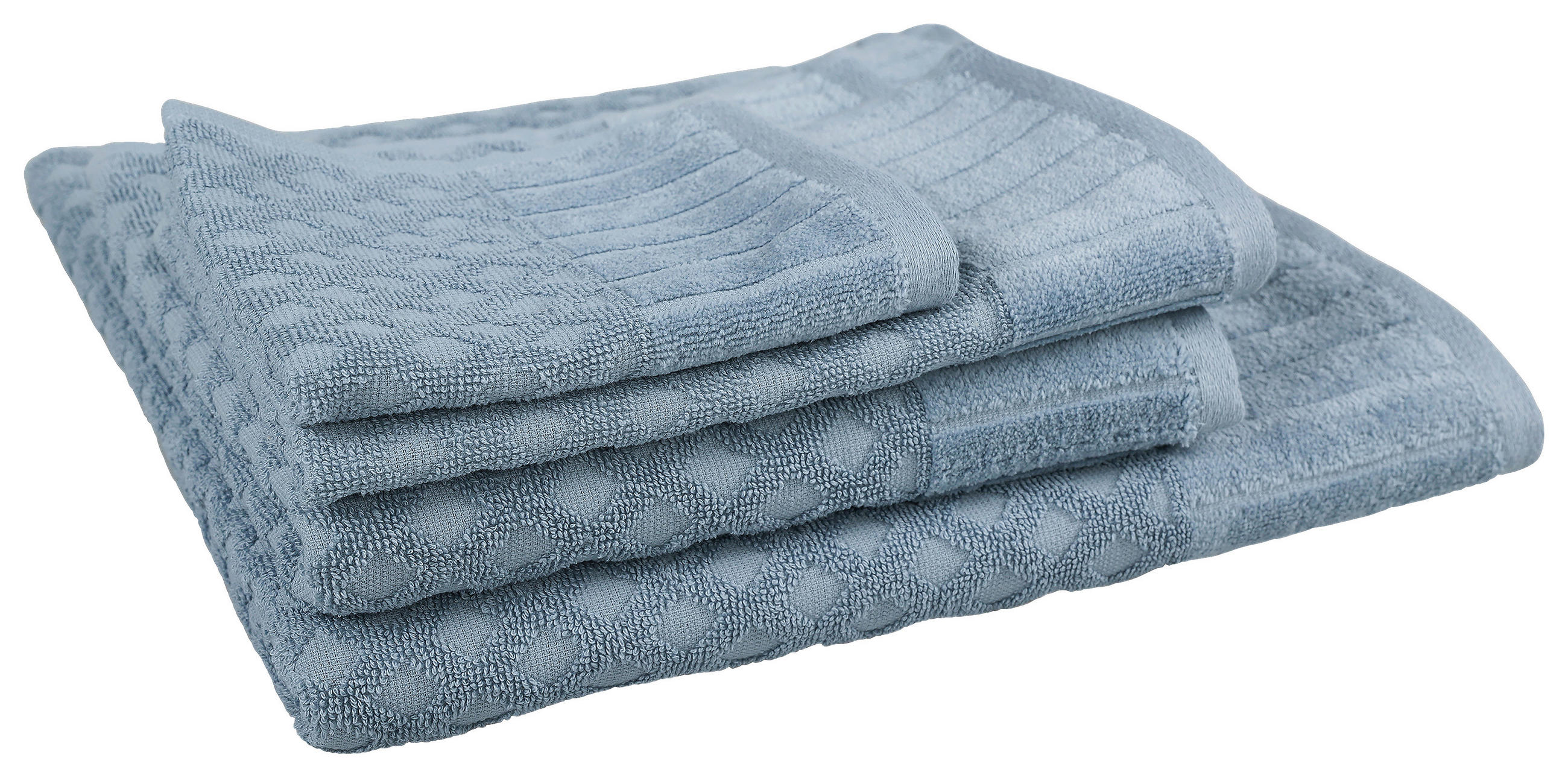 DUSCHTUCH 70/140 cm  - Blau, Basics, Textil (70/140cm) - Dieter Knoll