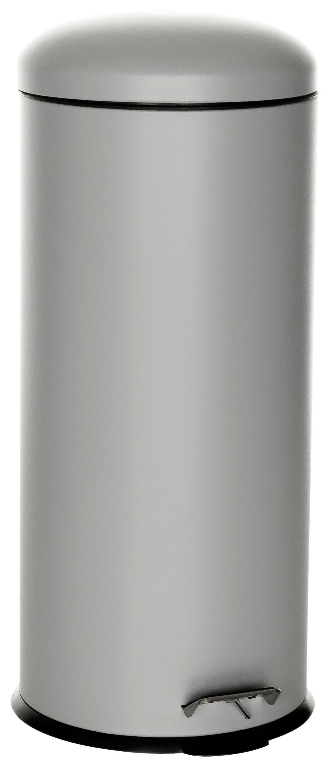 ABFALLSAMMLER 30 l  Metall  - Schwarz/Grau, Basics, Kunststoff/Metall (30/69/30cm) - MID.YOU