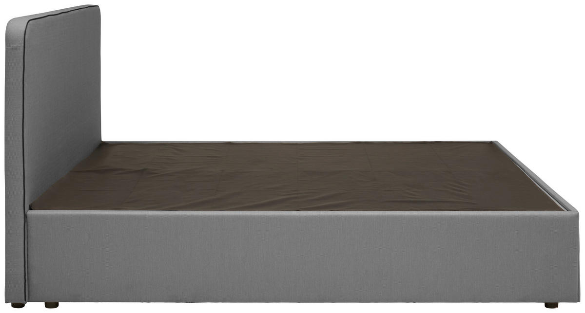BOXBETT 180/200 cm  in Grau  - Grau, KONVENTIONELL, Holz (180/200cm) - P & B