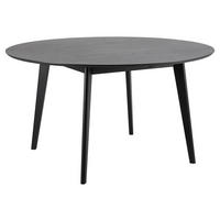 JEDILNA MIZA, črna  - črna, Konvencionalno, leseni material (140/76cm) - Livetastic