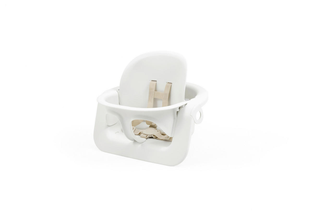 SET ZA STOLČEK ZA HRANJENJE  Steps Bundle  86/74/48 cm         bela  - bela, Basics, les (86/74/48cm) - Stokke