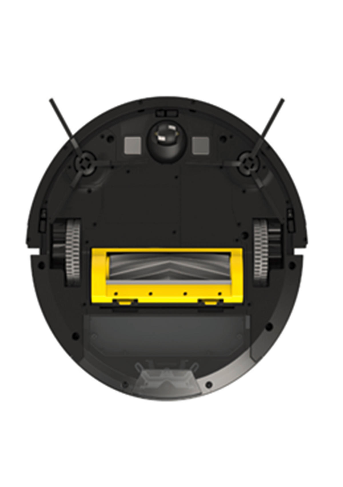 ROBOTDAMMSUGARE - silver/svart, Klassisk, metall/plast (33cm) - Atrigo