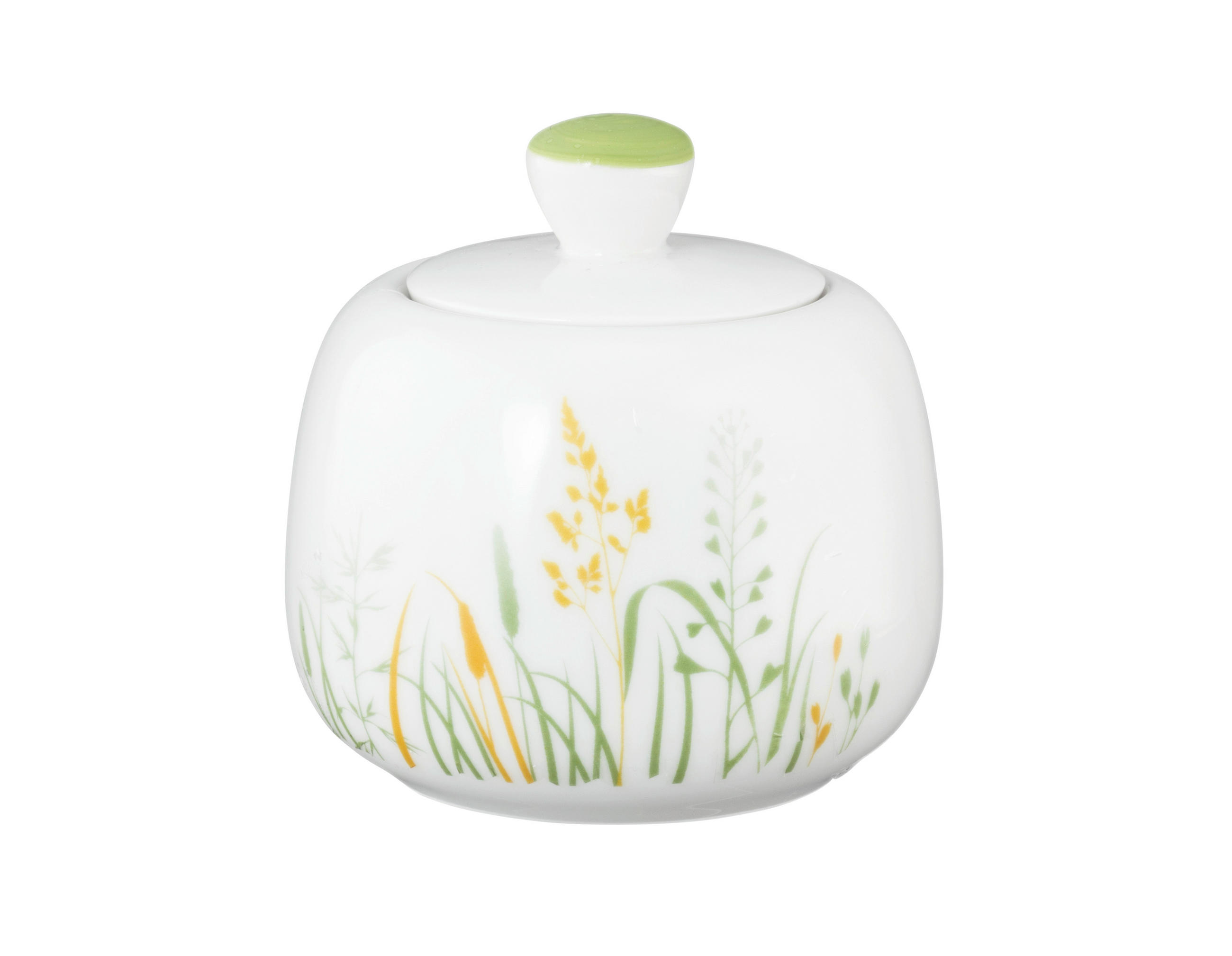 POSODA ZA SLADKOR  Liberty Meadow Grasses            - zelena/bela, Basics, keramika (260ml) - Seltmann Weiden