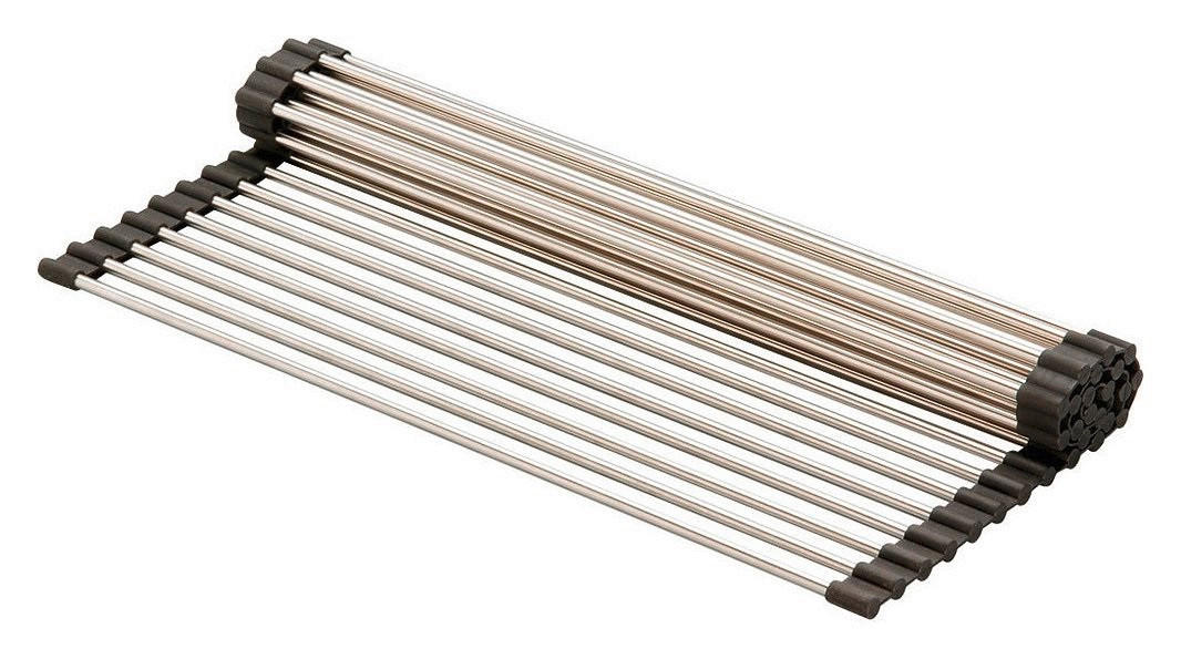 PODLOŽAK ZA SUDOPER  43/32 cm          - crna/boje aluminija, Basics, metal/plastika (43/32cm)