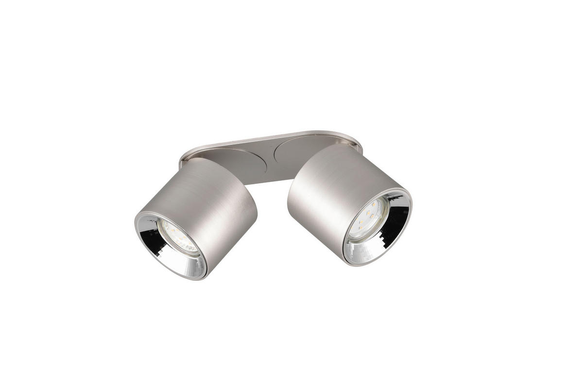 STRAHLER Guayana 18/12/8,7 cm   - Nickelfarben, Basics, Metall (18/12/8,7cm) - Trio Leuchten