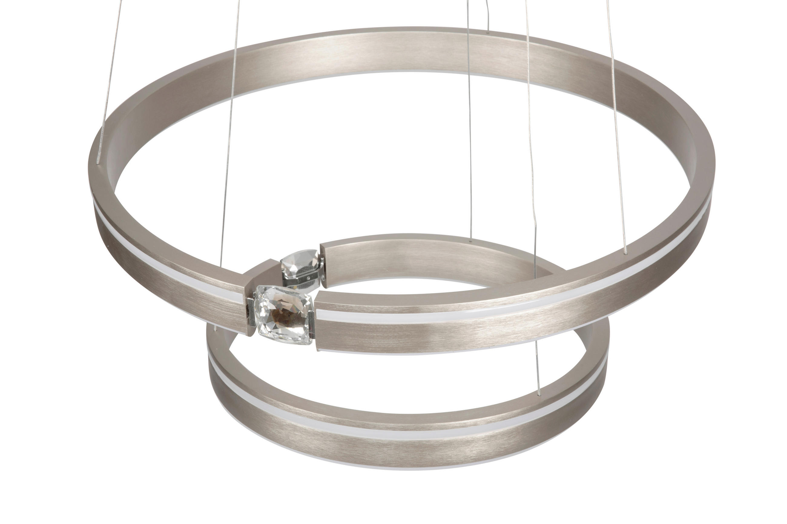 LED-HÄNGLAMPA 59/120 cm  - vit, Design, plast (59/120cm) - Ambiente