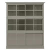 HIGHBOARD UrbanClass  in 190,5/219,5/49 cm  - Grau, LIFESTYLE, Glas/Holz (190,5/219,5/49cm) - Livetastic