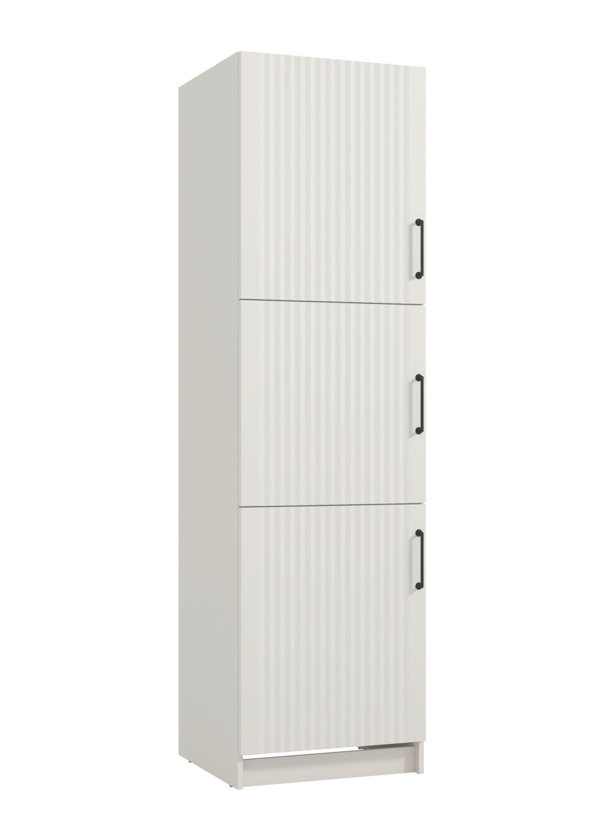 EDÉNYTÁROLÓ SZEKRÉNY - ezüsttölgy színű, Basics, faalapú anyag (60/217/58cm) - Carryhome