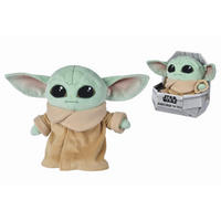 PLÜSCHTIER Mandalorian Grogu The Child  - Türkis/Braun, Basics, Textil (18,50/21,50/22cm) - Disney