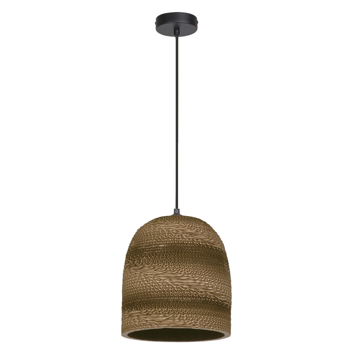 HÄNGELEUCHTE 25/134 cm  - Braun, Natur, Karton/Metall (25/134cm) - Osram