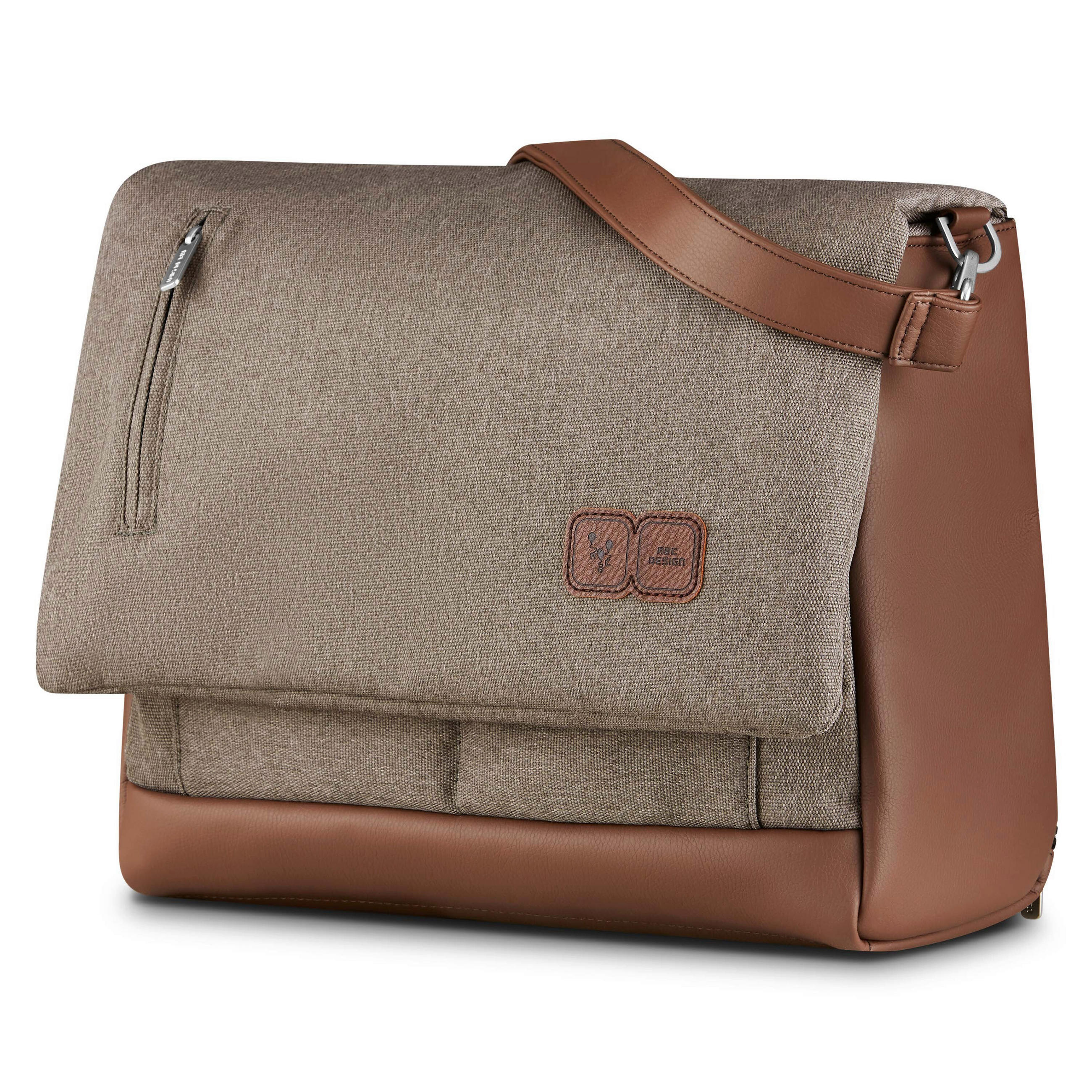 WICKELTASCHE URBAN FASHION  - Greige/Braun, Basics, Textil (38/19/31cm) - ABC Design