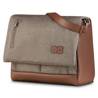 WICKELTASCHE URBAN FASHION  - Greige/Braun, Basics, Textil (38/19/31cm) - ABC Design