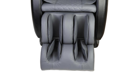 MASSAGESESSEL in Textil Grau, Schwarz - Schwarz/Grau, Design, Textil (75/117/160cm) - Cantus