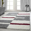 HOCHFLORTEPPICH 140/200 cm Gala 2505  - Rot, Design, Textil (140/200cm) - Novel