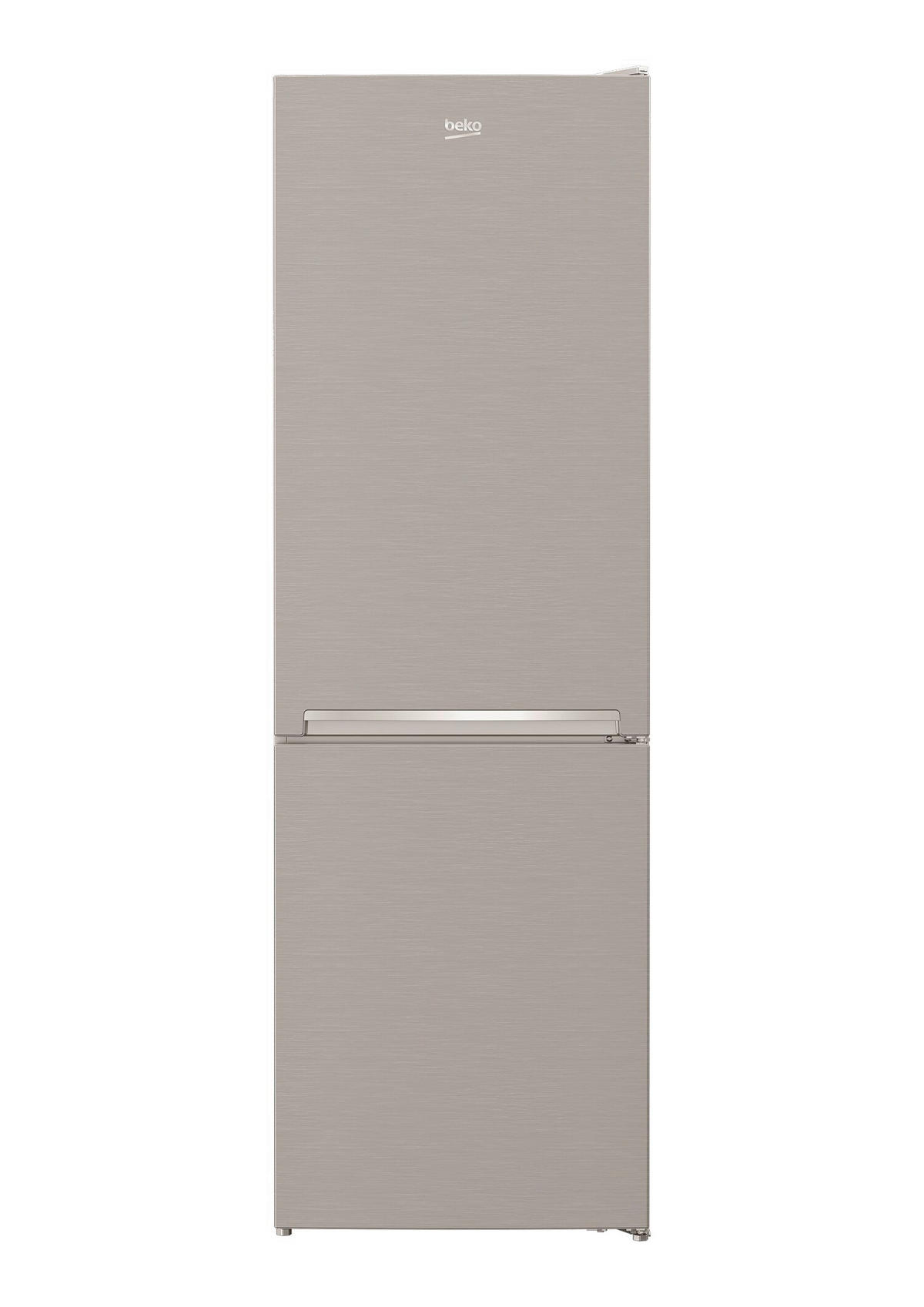 KÜHL-GEFRIER-KOMBINATION RCSA366K40XBN  - Edelstahlfarben, Basics, Kunststoff/Metall (59,5/185,2/67cm) - Beko