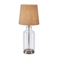 TISCHLEUCHTE - Naturfarben, Basics, Glas/Naturmaterialien (25/61,5cm) - Markslöjd