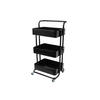 SERVERINGSVAGN i svart  - svart, Basics, metall (43/32/86cm) - Echtwerk