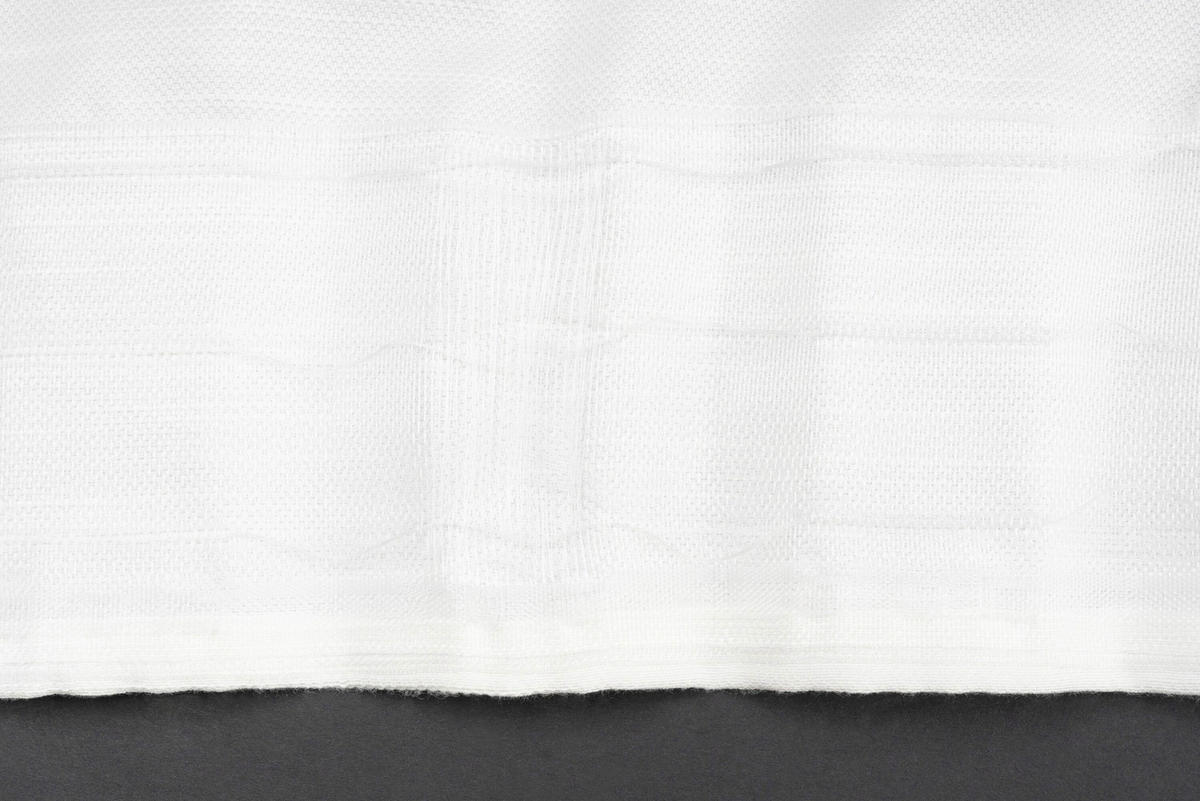 ÖSENSCHAL halbtransparent 135/245 cm   - Weiß, Basics, Textil (135/245cm)