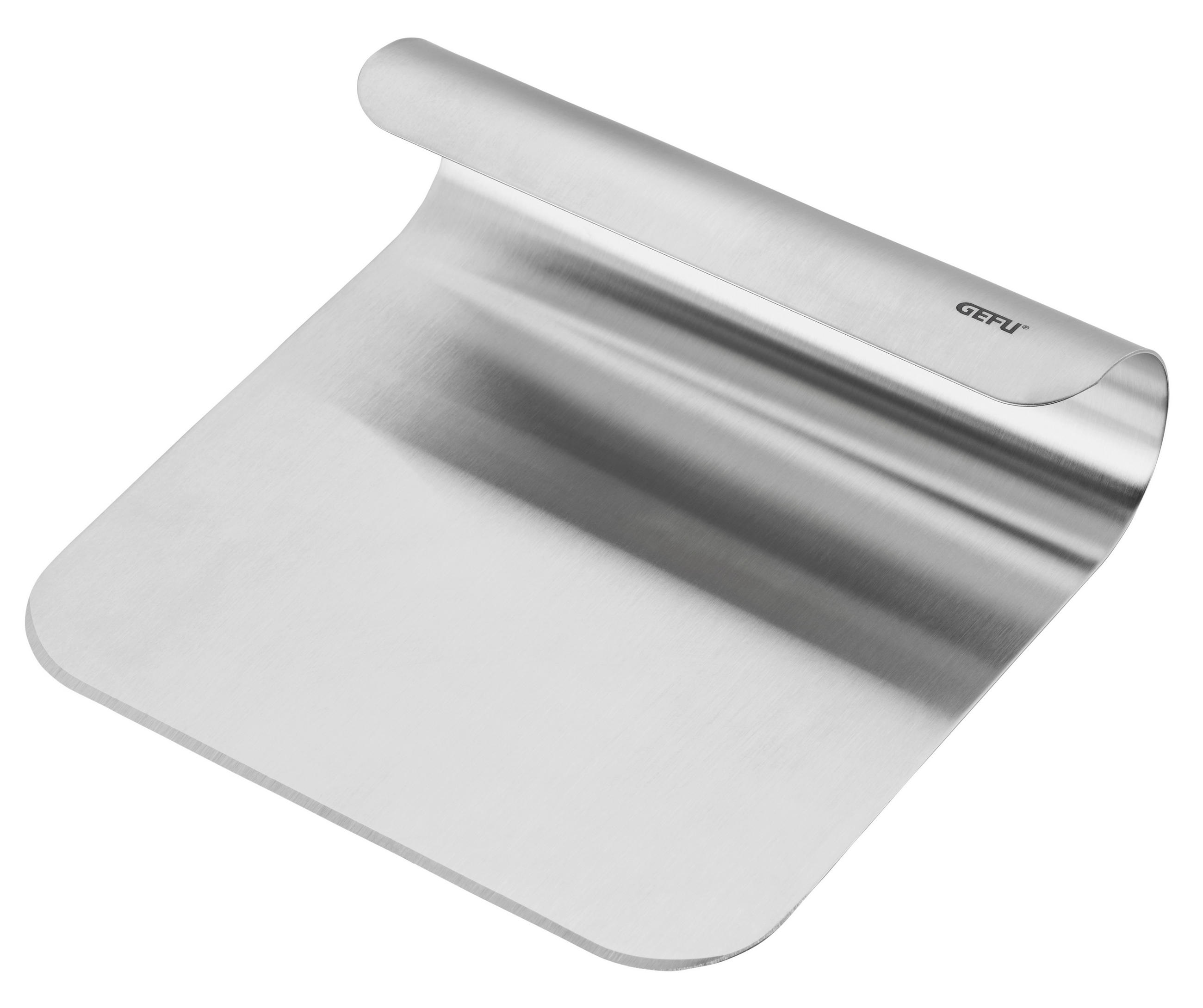 LOPATICA Z REZILOM - srebrne barve, Basics, kovina (14,2/12,7/4,4cm) - Gefu