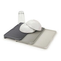 ODCEJALNIK POSODE   36,2/19,9/3,2 cm                  - siva, Basics, umetna masa (36,2/19,9/3,2cm) - Joseph Joseph