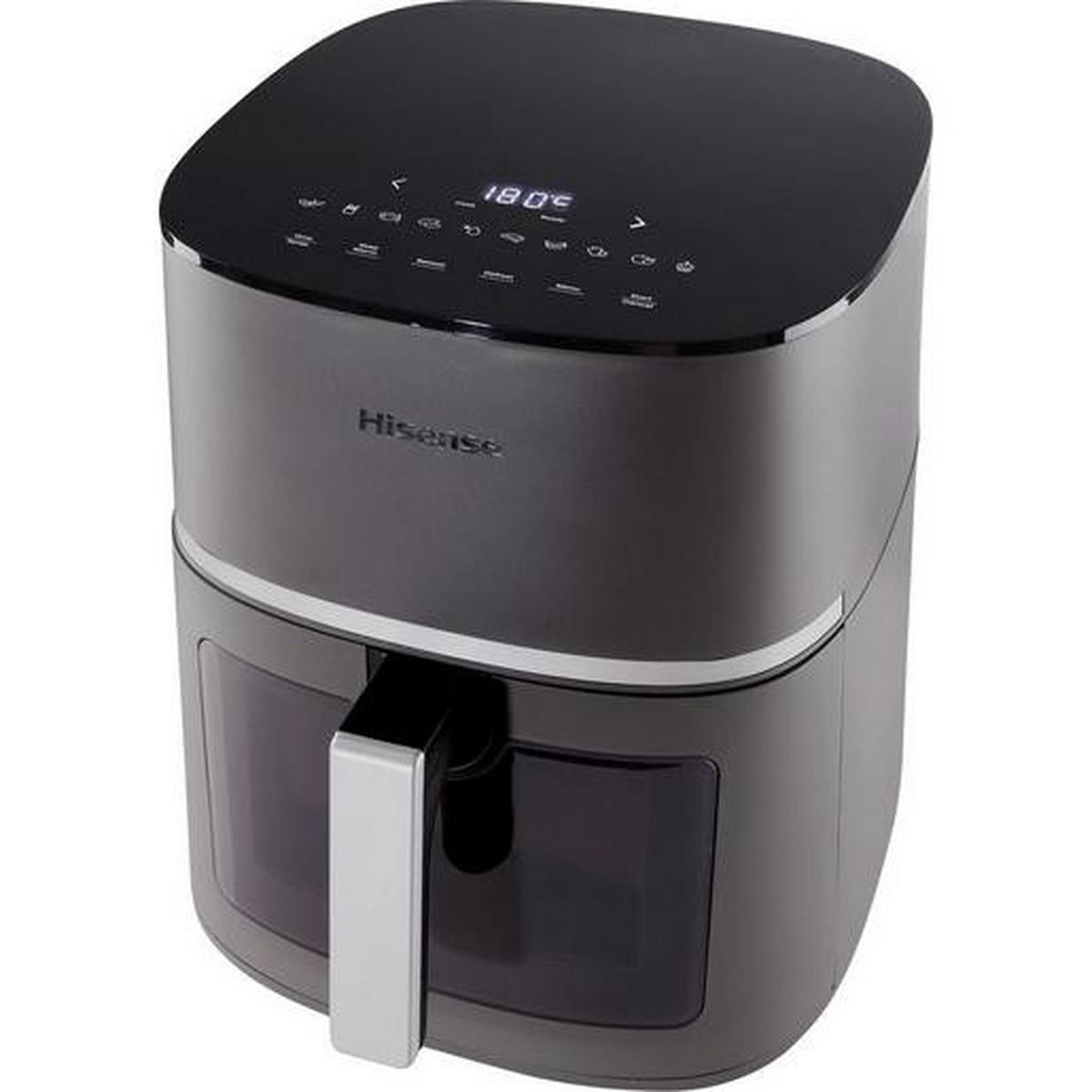 HEIßLUFTFRITTEUSE 5,2 l  - Schwarz, Basics, Kunststoff (37,2/27,6/29,5cm) - Hisense