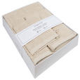 FROTTIERSET Santo Taupe 4-teilig  - Taupe, KONVENTIONELL, Textil - Esposa