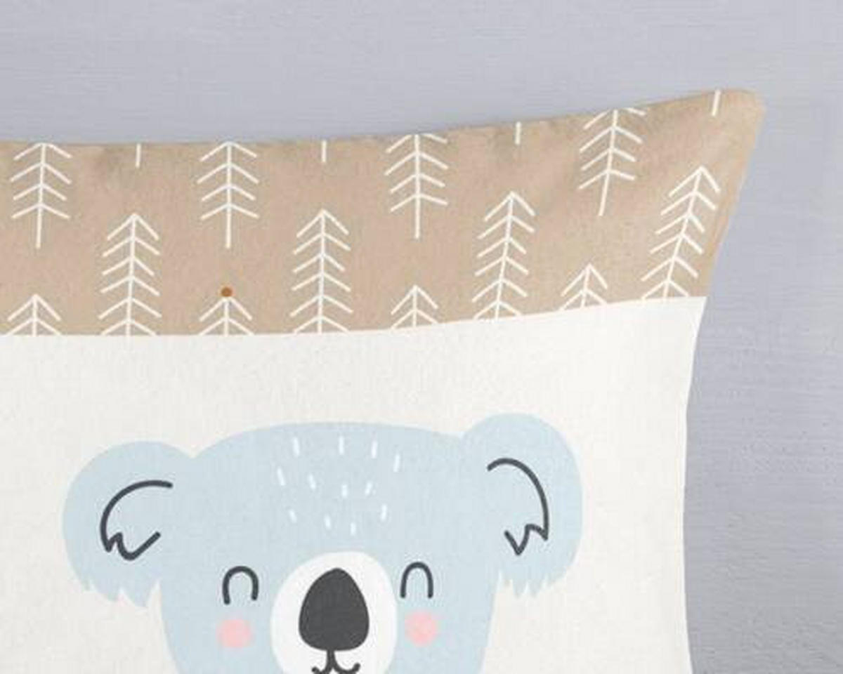 JUGENDBETTWÄSCHE Woodland Biber 135/200 cm  - Multicolor, Design, Textil (135/200cm)