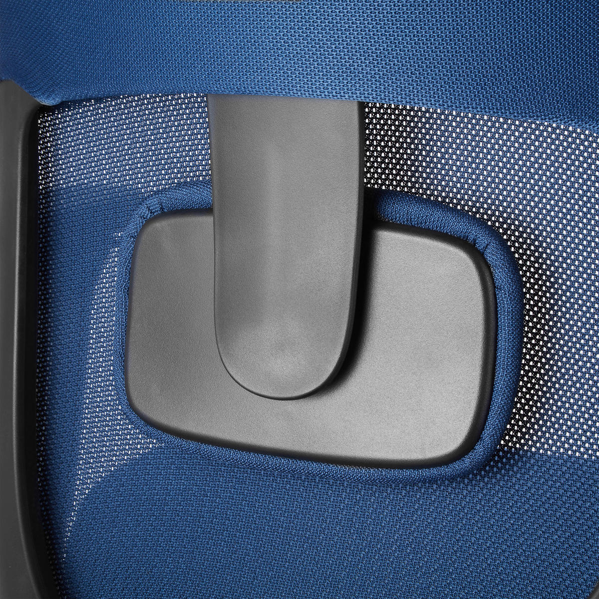 DREHSTUHL Flachgewebe Blau  - Blau/Schwarz, MODERN, Kunststoff/Textil (71/131/66cm) - MID.YOU