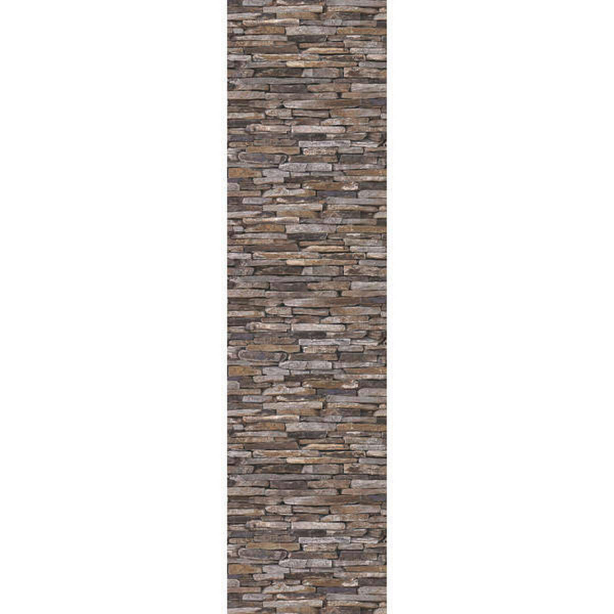 FOTOTAPETE  - Braun/Grau, Design (52/250cm)
