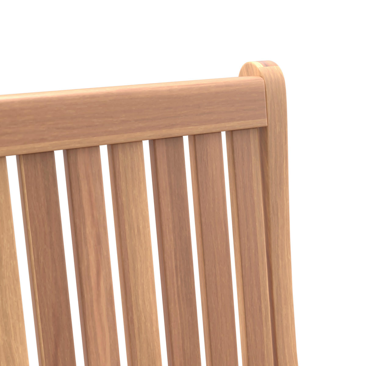 ZÁHRADNÁ SKLADACIA STOLIČKA, drevo - farba tíku, Modern, drevo (60/92/52cm) - Beldano