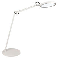 LED-SCHREIBTISCHLEUCHTE Regina 40/80 cm   - Weiß, Design, Kunststoff/Metall (40/80cm) - Fabas Luce