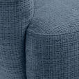 SCHLAFSOFA mit Stoffauswahl, Liegefunktion, Schlafen auf Sitzhöhe, Rücken echt Chenille Blau - Blau/Schwarz, KONVENTIONELL, Textil/Metall (228/75/98cm) - Carryhome
