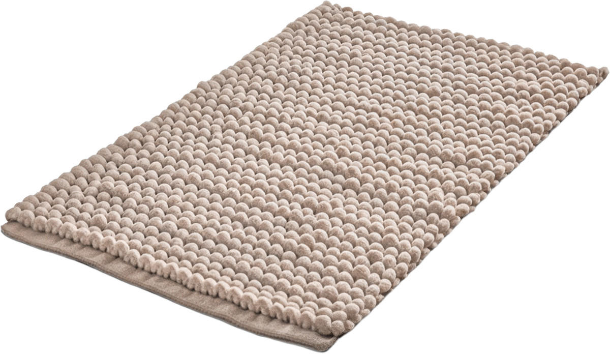 BADEMATTE Taupe 60/100 cm  - Taupe, Basics, Kunststoff/Textil (60/100cm) - Esposa