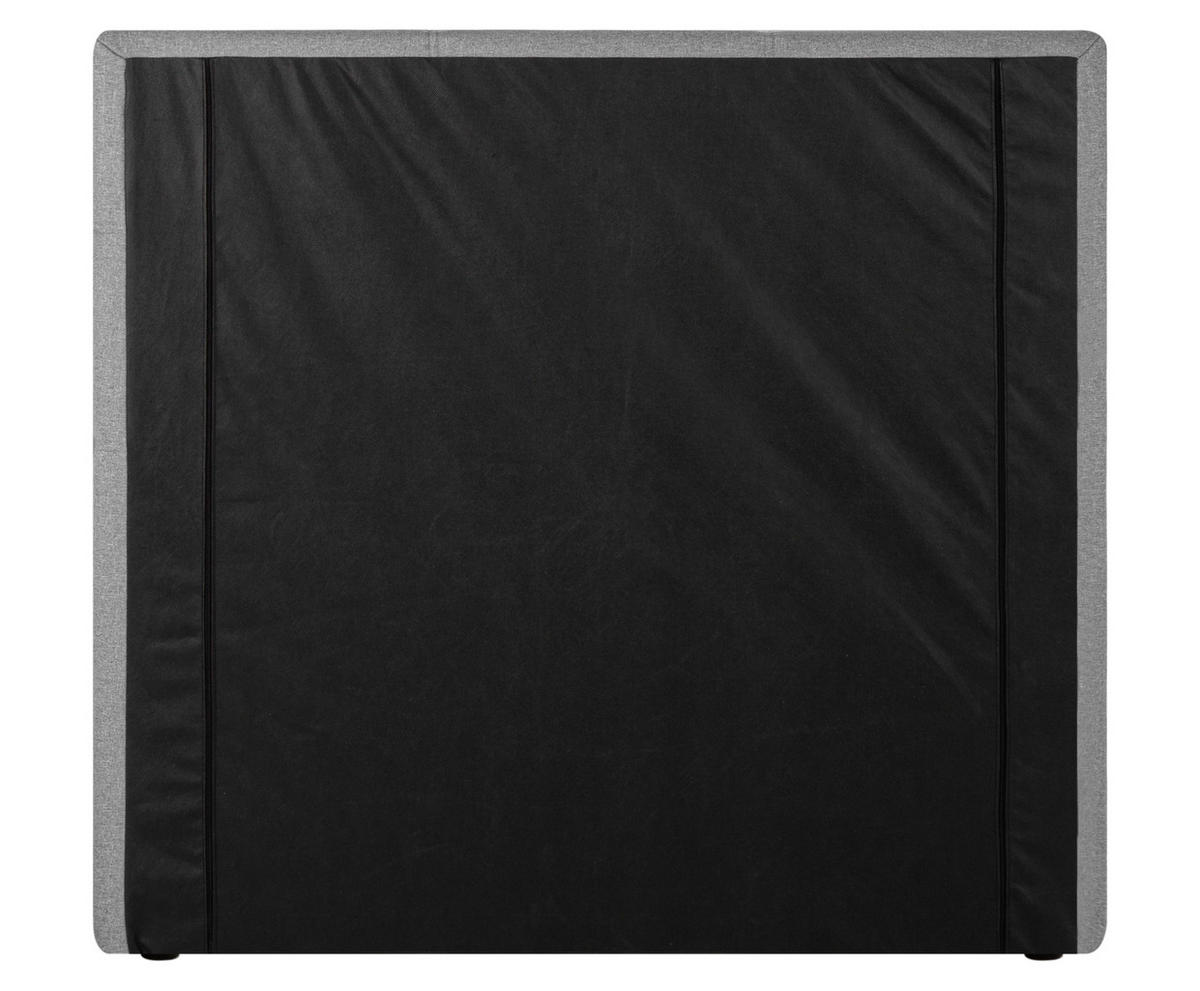 BOXSPRINGBETT 120/200 cm,  in Grau  - Schwarz/Grau, Design, Kunststoff/Textil (120/200cm) - Welnova