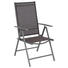 GARTENKLAPPSESSEL - Hellbraun/Silberfarben, Design, Textil/Metall (56/106/64cm) - Xora GARTENKLAPPSESSEL - Hellbraun/Silberfarben, Design, Textil/Metall (56/106/64cm) - Xora