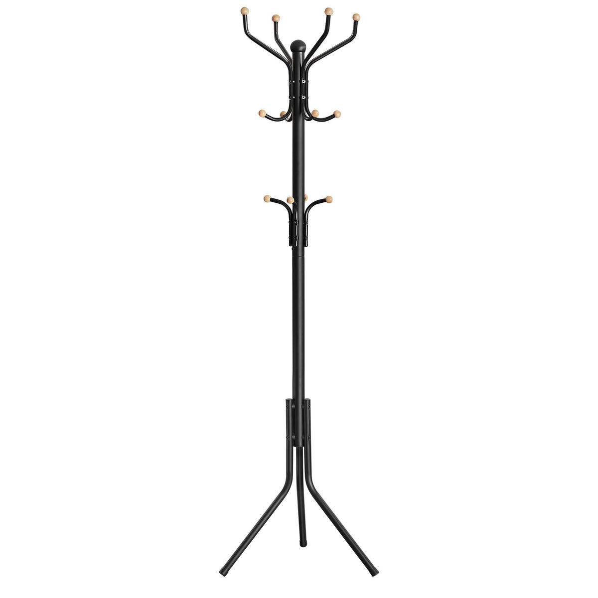 KLEIDERSTÄNDER in Schwarz 44/182/44 cm   - Schwarz, Trend, Metall (44/182/44cm) - Boxxx