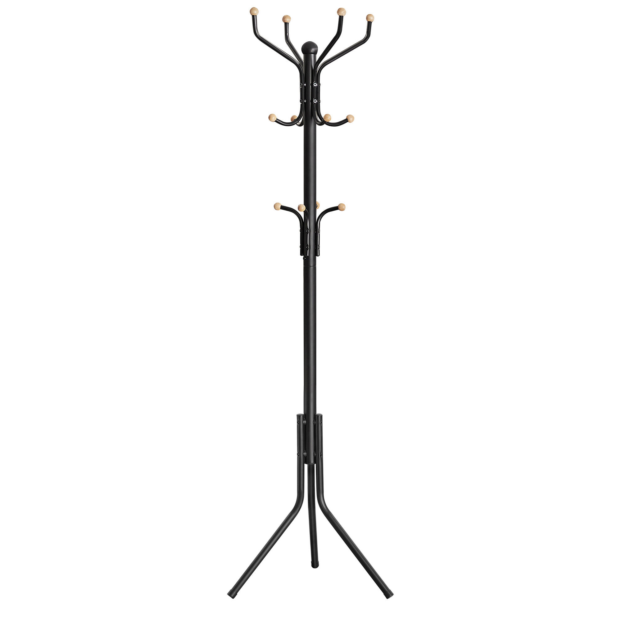Boxxx Kleiderständer Songmics Schwarz 44x182x44 cm