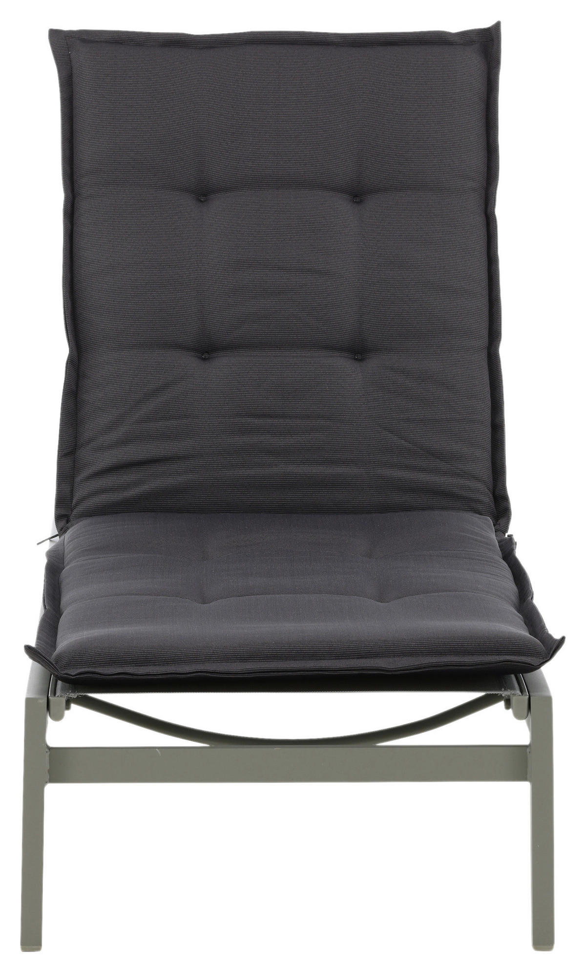 DYNA TILL SOLSÄNG   60/5.5/193 cm  - mörkgrå, Klassisk, textil (60/5.5/193cm) - Gardenson