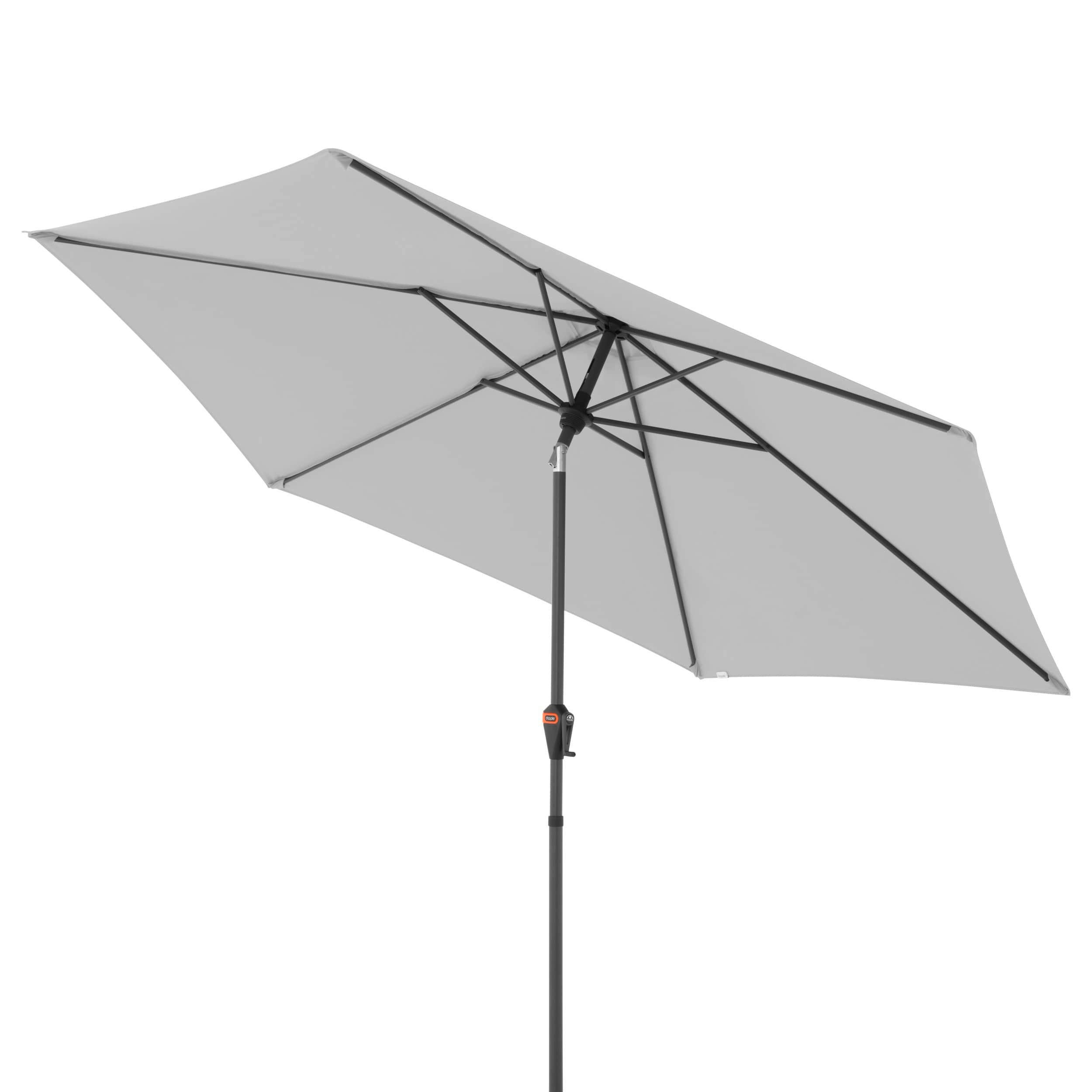 NAPERNYŐ  305/305 cm  - világosszürke/antracit, Basics, textil/fém (305/305cm)