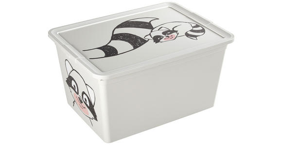 SPIELZEUGBOX 48,5/36/25 cm - Grau, Basics, Kunststoff (48,5/36/25cm) - My Baby Lou