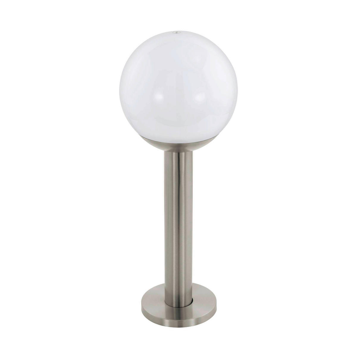 LED-AUSSENLEUCHTE - Weiss/Edelstahlfarben, Konventionell, Kunststoff/Metall (20/52,5cm) - Eglo
