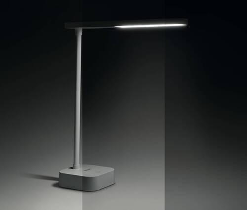 SCHREIBTISCHLEUCHTE 23,6/8,5/29 cm   - Weiß, Design, Metall (23,6/8,5/29cm) - Philips