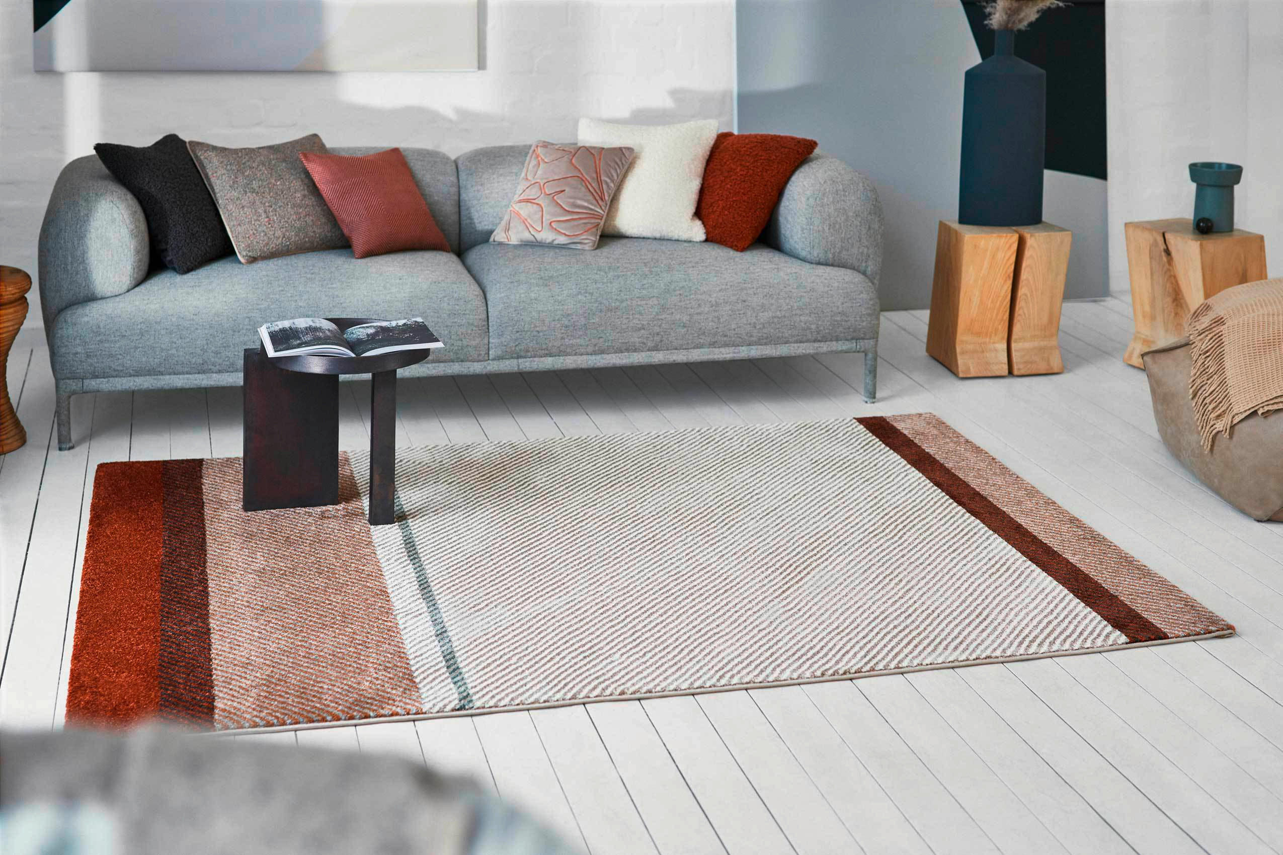 WEBTEPPICH 80/150 cm Eastwood Rot  - Rot, KONVENTIONELL, Textil (80/150cm) - Esprit