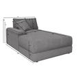 BIGSOFA Cord Olivgrün  - Schwarz/Olivgrün, MODERN, Kunststoff/Textil (117/93/190cm) - Carryhome