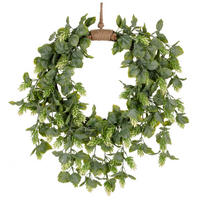 KUNSTPFLANZE Hopfen  - Grün, Basics, Kunststoff (40cm)